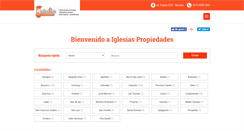 Desktop Screenshot of iglesiaspropiedades.com.ar