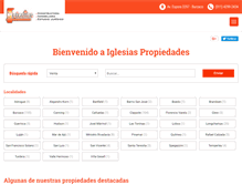 Tablet Screenshot of iglesiaspropiedades.com.ar